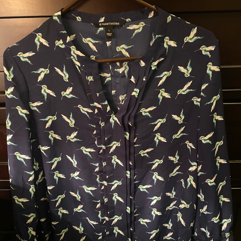 Beautiful design blouse from stitch fix.